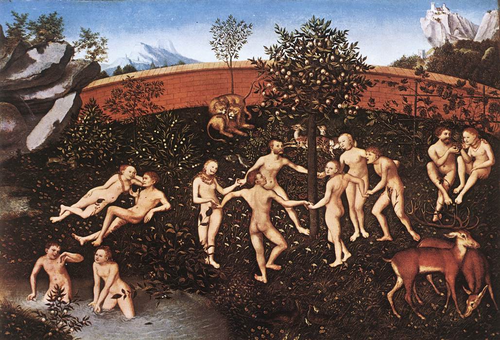 CRANACH, Lucas the Elder The Golden Age  thtre